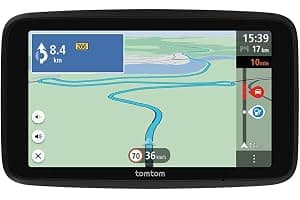 TomTom Car Sat Nav GO Classic Lite (5 Inch, with Traffic Information and Speed Cam Alert Trial, Europe Map Updates Included, Updates via WiFi, Integrated Reversible Mount)