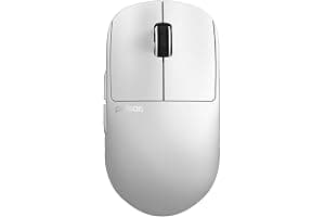 Pulsar Gaming Gears X2H Wireless Gaming Mouse, Ultralight 54g (54g), Symmetrical, Optical Switch, 2.4GHz 1ms, 26000dpi, Sensor PAW3395 (Medium, Wireless, White)