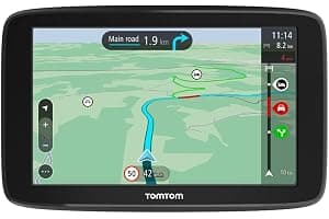 TomTom Car Sat Nav GO Classic, 5 Inch, with Traffic Congestion and Speed Cam Alert trial thanks to TomTom Traffic, EU Maps, Updates via WiFi, Integrated Reversible Mount