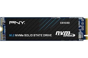 PNY CS1030 500GB M.2 NVMe PCIe Gen3 x4, Velocidad de Lectura de 2000MB/s, Velocidad de Escritura 1100MB/s Internal Solid State Drive (SSD)