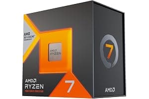 AMD Ryzensets 7 7800X3D Processor with 3D V Cache technology (integrated Radeon Graphics, 8 cores/16 threads, 120W TDP, AM5 Socket, 104MB cache, up to 5.0 GHz max boost, no cooler)