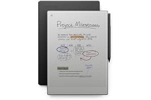 reMarkable Pack Premium Paper Pro | Tableta de Tinta Electrónica - Pantalla a Color 11,8" + Lápiz Marker Plus con Goma Integrada + Funda de Piel Book Folio Negra