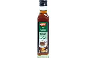DIAMOND Aceite de sésamo, de 100% semillas de sésamo tostadas, un deleite culinario con un sabor a nuez - 1 x 250 ml