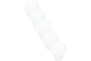TupTam Body Bebé – Pack de 5 Bodies Bebé Recién Nacido, Body Bebé Niño con Cierre Frontal, 100% Algodón