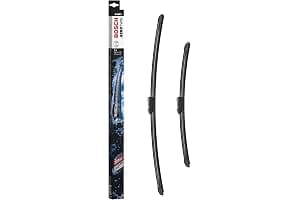 Bosch Aerotwin A864S - Front Windscreen Wipers - Set of 2 Replacement Blades - Comes with Pre-assembled Adapter - 2 Blades, 650 mm / 450 mm - Only for Right-Hand Drive (UK)