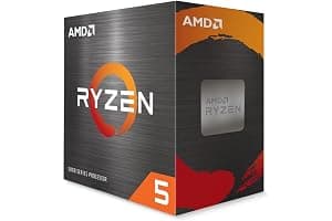 AMD Ryzensets 5 5600 processor ( 6 Cores/12 Threads, 65W TDP, AM4 Socket, up to 4.4 Ghz max boost, wraith stealth cooler)