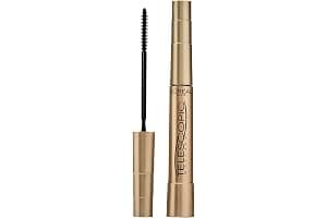 L'Oréal Paris Mascara, Telescopic Original Mascara to Achieve Dramatic Length & Definition, Up to +71% Lengthening Effect, Smudge-Resistant and Long-Wearing Formula for Up to 36H Wear, 8ml