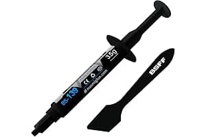 BSFF Pasta Térmica, 3.5g con Toolkit CPU Paste Thermal Compound Heatsink for IC/Processor/CPU/All Coolers, Carbon Based High Performance