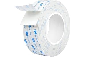 Dpm tapes - Cinta de doble cara 3M 1600T Para Interiores y Exteriores, Resistente al Agua, Para Objetos Pesados, Espuma de PE, Fijación de Objetos, Imágenes, Aplicaciones Permanentes -