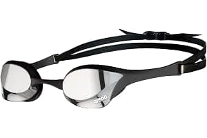 ARENA Cobra Ultra Swipe Mirror Gafas de Natación de Competición Unisex para Adultos, Gafas de Natación con Lentes de Espejo Curvadas, Antivaho, Protección UV