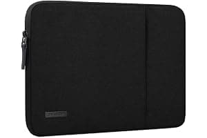 CAISON Funda para portátil de 35.6 cm, forro suave, impermeable, a prueba de golpes, para Lenovo Yaga, IdeaPad, ThinkPad, Dell Inspiron, HP Pavilion, Steam, Acer Spin, MSI, ASUS ROG, color negro