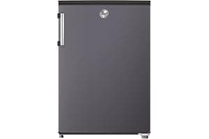 Hoover HOUQS 58ESHK Under Counter Freezer with Handle - Silver