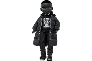 RAINBOW HIGH Shadow High - REXX Mcqueen - Muñeca de Moda de Color Negro con Atuendo de Moda y 10+ Accesorios de Juego Coloridos - para Niños y Coleccionistas Desde los 12 Años