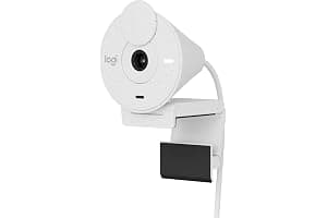 Logitech Brio 300 Full HD Webcam with Privacy Shutter, Noise Reduction Microphone, USB-C, Certified for Zoom, Microsoft Teams