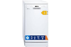 Balay - Lavajillas, Libre instalación, 45 cm de ancho, Motor ExtraSilencio, Home Connect, Display LED, Blanco, 3VN4030BA