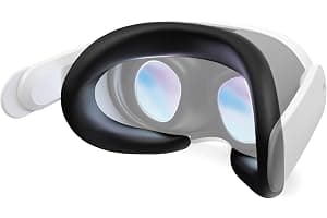 APEXINNO Silicone Face Cover for Meta Quest 3 Facial Interface, Face Pad Cushion for Oculus Quest 3 Accessories, VR Face Mask, Sweatproof