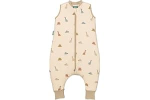 molis&co - Pijama Manta con Pies 2.5 TOG - 80 cm (2 años) - Ideal para Invierno - Suave y cálido - 100% algodón (Oeko-Tex 100) - Dinos