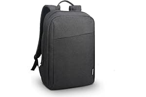 Lenovo Mochila B210 para ordenadores portátiles de 15.6 pulgadas, mochila ligera y repelente al agua, color negro