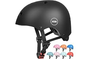 XJD Casco de Ciclismo para Niños Ajustable Casco Bicicleta Niño Casco Infantil Patinete Rollerskate de 3 a 14 Años Protecciones para Múltiples Deportes