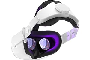 SUPERUS Elite Strap Replacement for Meta/Oculus Quest 2 - Enhanced Comfort, Reduce Head Pressure - Adjustable Hinge