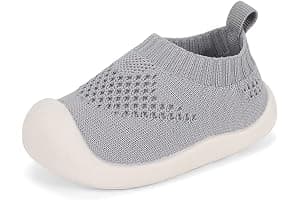 MK MATT KEELY Baby First Walking Shoes for Wide Feet Boys Girls Soft Mesh Breathable Sneakers for Toddler Infant