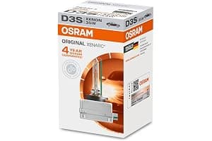 OSRAM 66340 XENARC ORIGINAL D3S HID, lámpara de xenón, de descarga, calidad de equipamiento (OEM), estuche (1 unidad), 3200 lm, temperatura de color 4300K