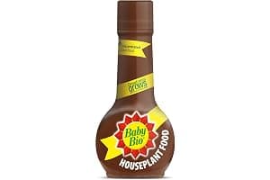 Baby Bio Houseplant Food, 175ml- Fertiliser for Growing Vibrant and Healthy Plants - Easy To Use House Plant Care - Concentrate Plant Food - Indoor Use Plant Nutrition