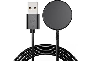 Charger for Samsung Galaxy Watch Charger Compatible with Galaxy Watch 8/8 Classic/Ultra/7/6/6 Classic/5/5 Pro/4/4 Classic/3/Active 2/Active/FE USB A Magnetic Charging 100cm