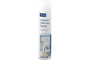 Virbac Indorex Defence Flea Spray for the Home | Long-Lasting 12-Month Protection Against Fleas and Dust Mites | 500ml Can