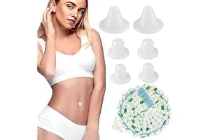PYEUIFT 6 Piezas Tapones Para Ombligo De Silicona Suave, Para Adultos, Para Recuperación Postoperatoria, Tratamiento De Hernias Umbilicales Y Liposucción