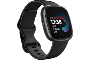 Google Fitbit Versa 4 Fitness Smartwatch with built-in GPS and up to 6 days battery life - compatible with iOS 15 or higher & Android OS 9.0 or higher