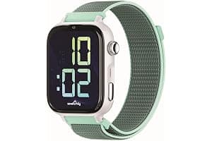 SaveFamily SaveWatch Plus 2 | Reloj Inteligente Niño con Localizador GPS, Llamada, Vídeo, Whatsapp, Spotify, App Store | SIM Incluida - Esfera Blanca y Correa de Tela Ocean