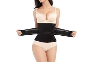 Trendyline Women Postpartum Girdle Corset Recovery Belly Band Wrap Belt