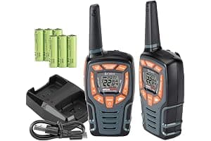 COBRA ACXT545 Walkie Talkie - 28 Mile Range, 22 Channels, Black - Outdoor Enthusiasts