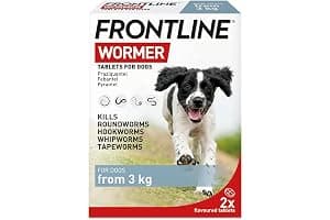 FRONTLINE WORMER - Worming Tablets for Dogs - 2 Tablets