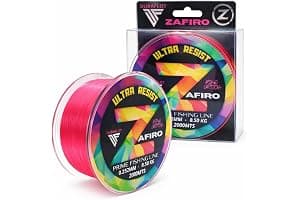 DURAFLOT Zafiro Pink (Rosa flúor) — Hilo de Pesca monofilamento (Nylon) — 1000/2000 m — 0,18/0,20/0,25/0,30/0,35/0,40/0,45/0,50 mm — Baja Memoria y Alta abrasión