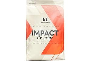 Myprotein Creatina Monohidrato en Polvo 500g | 3g por Ración | Mejora el Rendimiento y la Potencia en Ejercicio de Alta Intensidad | Sin Sabor, Fácil de Mezclar | Bolsa Resellable de 500g
