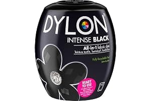 Dylon Washing Machine Fabric Dye Pod Intense Black, 350g, Packaging May Vary