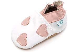 Dotty Fish Unisex Soft Leather Shoes, Unisex Baby First Walker Shoe