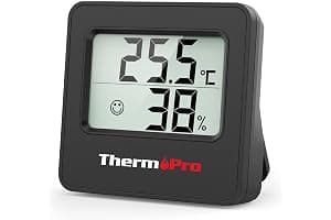 ThermoPro TP157 Indoor Digital Hygrometer for Home and Baby Room - Humidity Thermometer with Temperature Sensor - Hygrometer and Comfort Indicator for Greenhouse Room