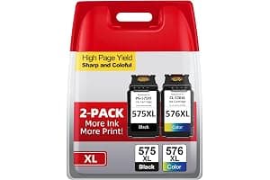 Firstoner 575 576 Ink Cartridges, PG-575 XL CL-576 XL Replacement for Canon 575 576 Ink Cartridges Original for PIXMA TS3550i