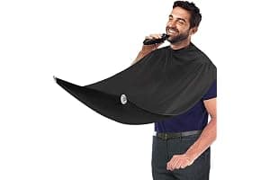 Delantal de Hombres Para Barba, Afeitado, Impermeable, No Pegajoso, Con 2 Ventosas, Regalos Para Hombres,