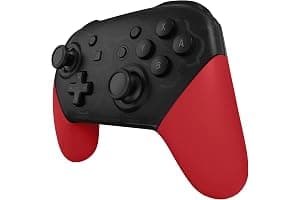 eXtremeRate Black Replacement Handle Grips for Nintendo Switch Pro Controller, Soft Touch DIY Hand Grip Shell for Nintendo Switch Pro - Controller NOT Included
