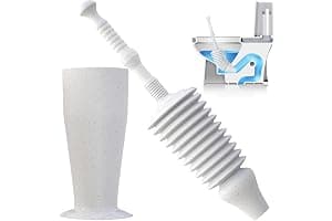 Luigi's World's Best Toilet Plunger - Plunger Toilet Unblocker Heavy Duty - Plungers for Unblocking - Unique Strongest Unblocker Tool - Plungers for Unblocking - Clog Remover Tool