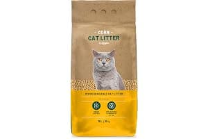 by Amazon Clumping Corn Cat Litter, Unscented, 10 L (Pack of 1) (Previously a Lifelong brand, same product)