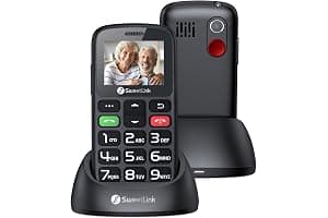 SweetLink S2 Plus Mobile Phone for Elderly, 2023 2G gsm Senior Large Key and High Volume Mobiles, SOS Button, 1400mAh Battery