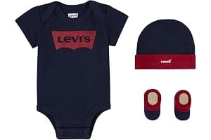 Levi's Classic Batwing Conjunto de 3 Piezas par Bebes