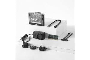 ZimaBlade 7700 Bundle X86 Single Board Server for Cyber Native(with RAM & Typ-C Power Adapter), 4-Core DIY NAS Hackable Personal Cloud, Gigabit Ethernet 4K Media Server Network Attached Storage