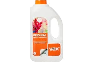 Vax Original 1.5L Carpet Cleaner Solution, Stain Remover Shampoo, Rose Burst Scent, Suitable for Everyday Cleaning, 1-9-142055, White