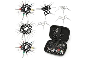 MAIXINNEW 73 Piezas Extractor de Terminales Eléctricos Universal, Herramientas Eliminación Terminales, Kit de Liberación de Conectores de Cable Eléctrico para Reparación de Coches